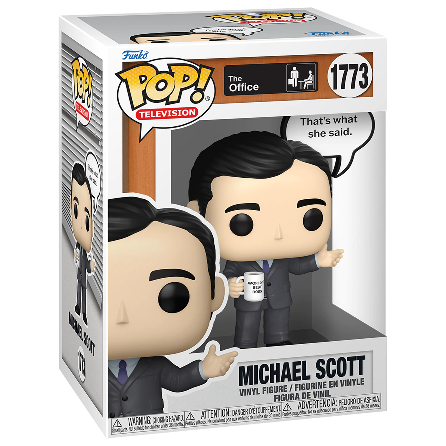 The Office Funko POP! Sayings Vinyl Figure Michael 9 cm product photo