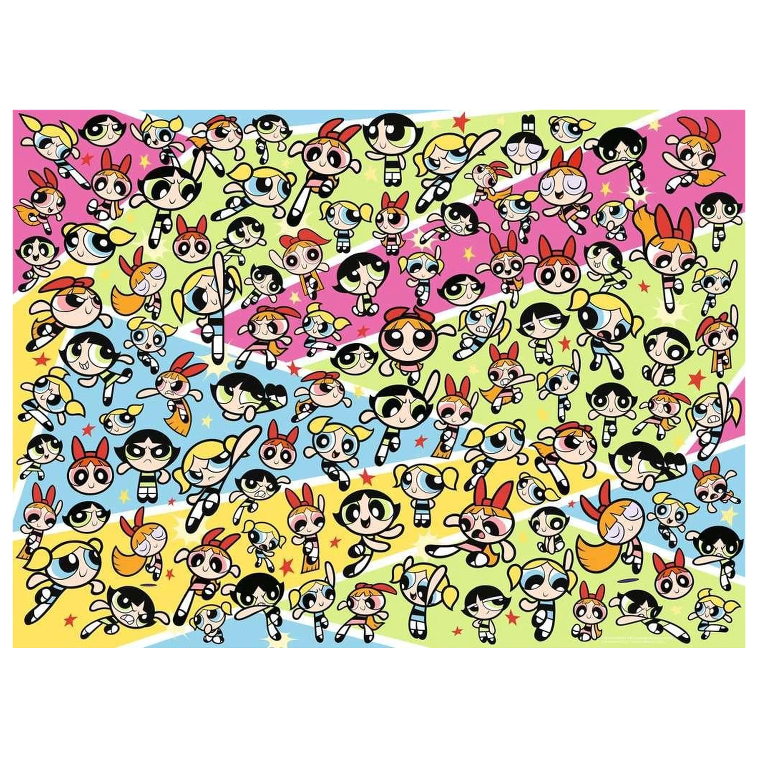 The Powerpuff Girls Challenge  Puzzle(500 pcs) product photo