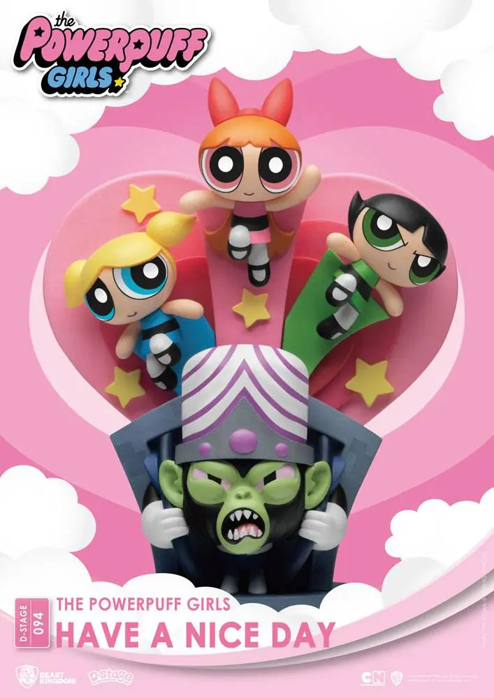 The Powerpuff Girls D-Stage PVC Diorama Have A Nice Day Standard Version 15 cm product photo