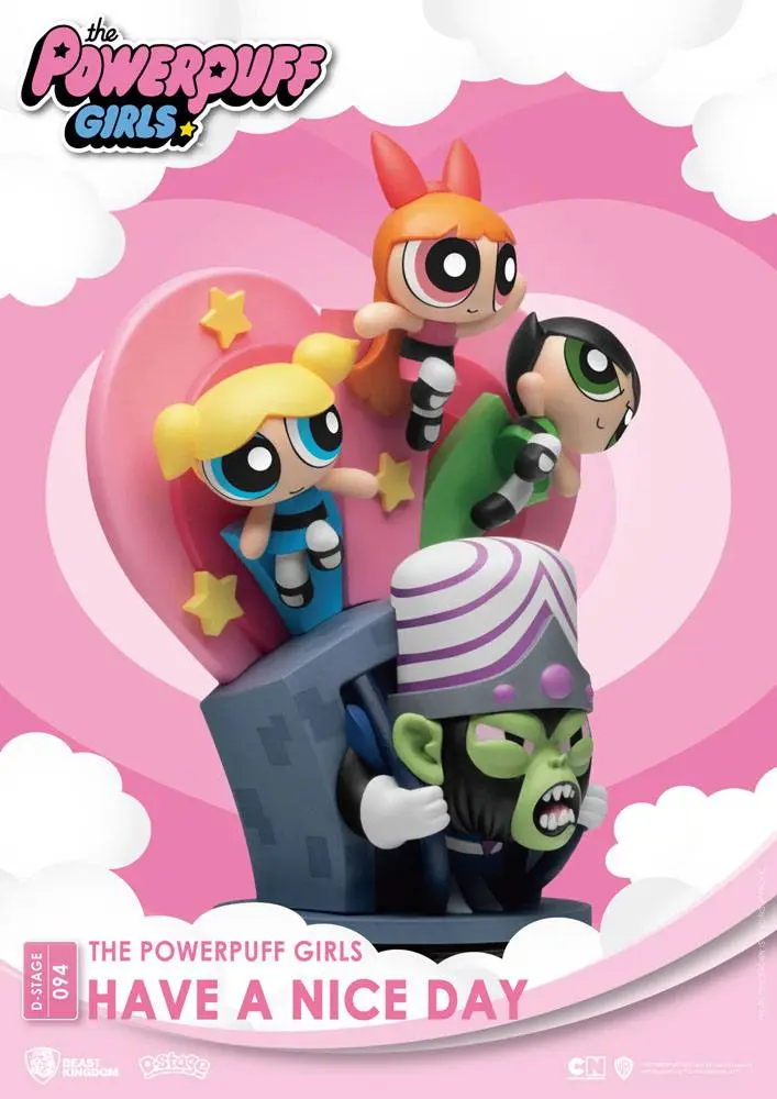 The Powerpuff Girls D-Stage PVC Diorama Have A Nice Day Standard Version 15 cm product photo