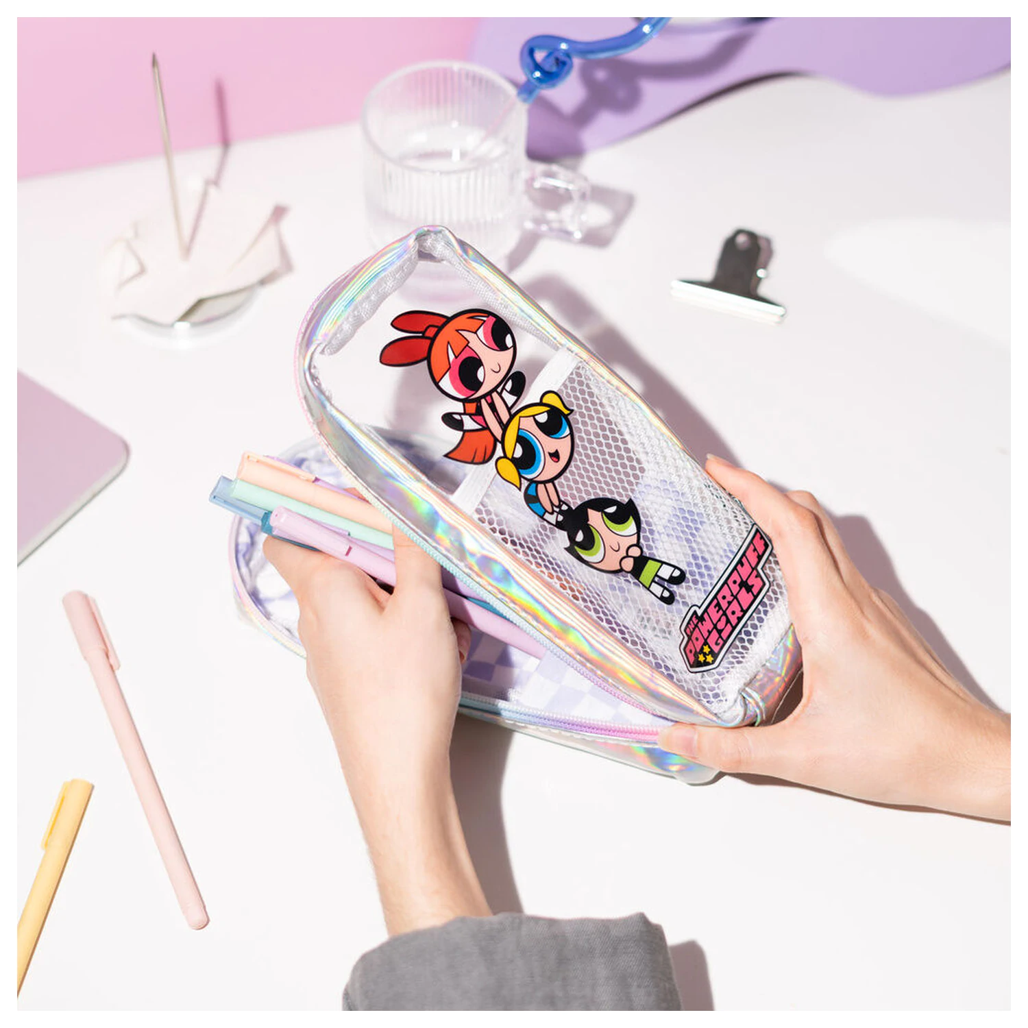 The Powerpuff Girls pencil case product photo