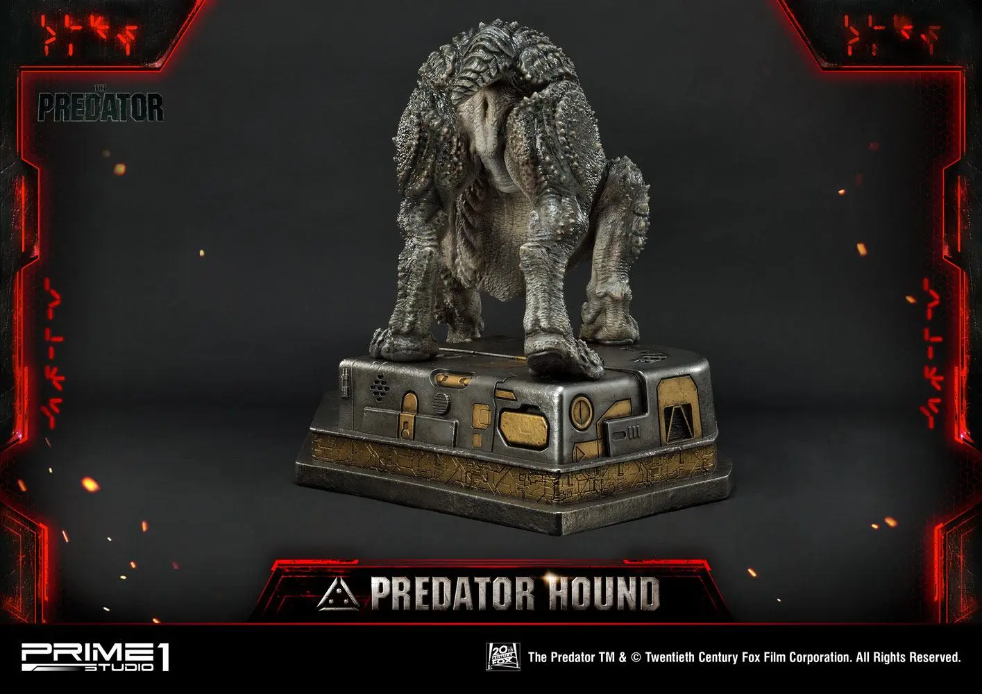 The Predator Statue 1/4 Predator Hound 75 cm product photo
