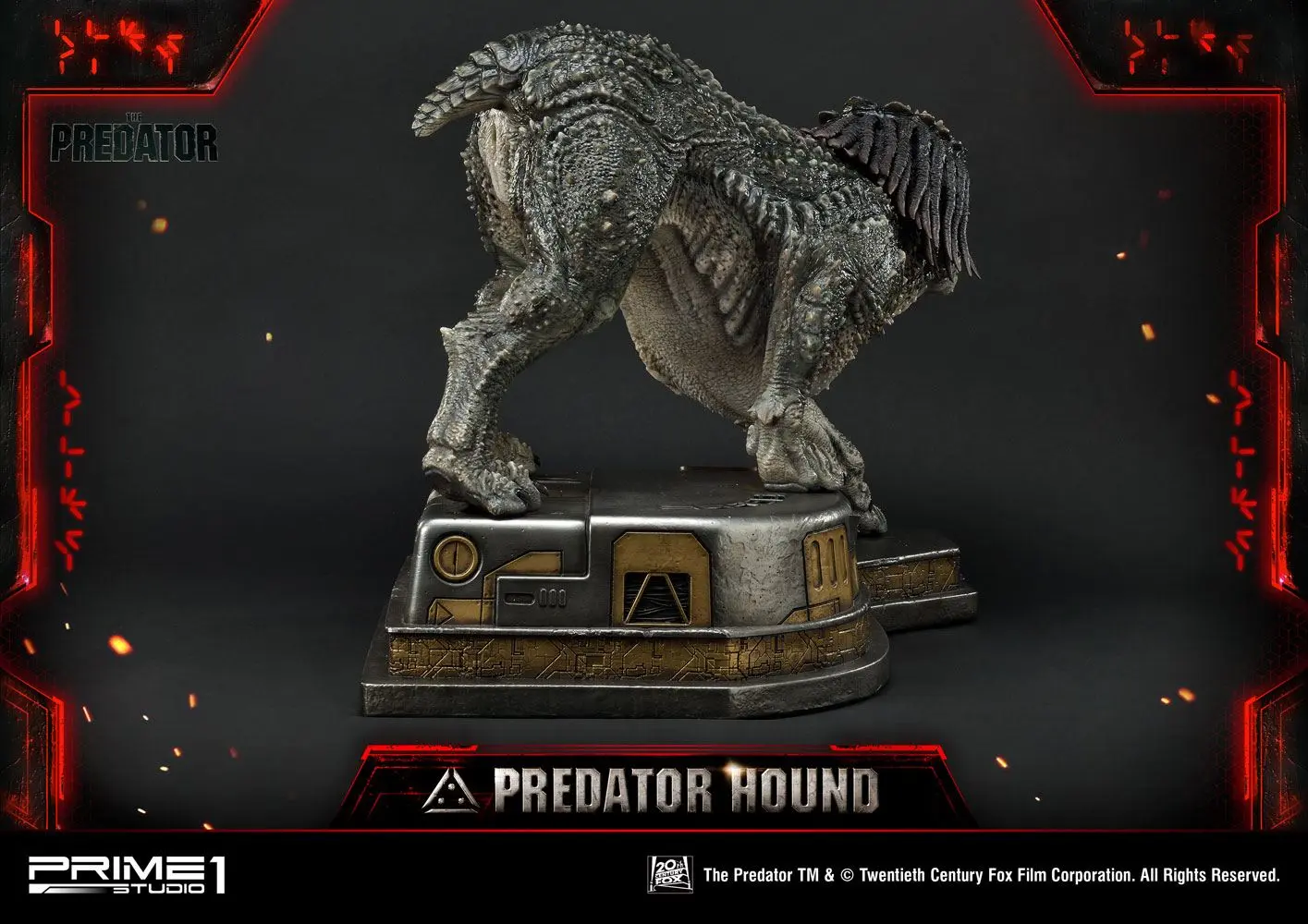The Predator Statue 1/4 Predator Hound 75 cm product photo