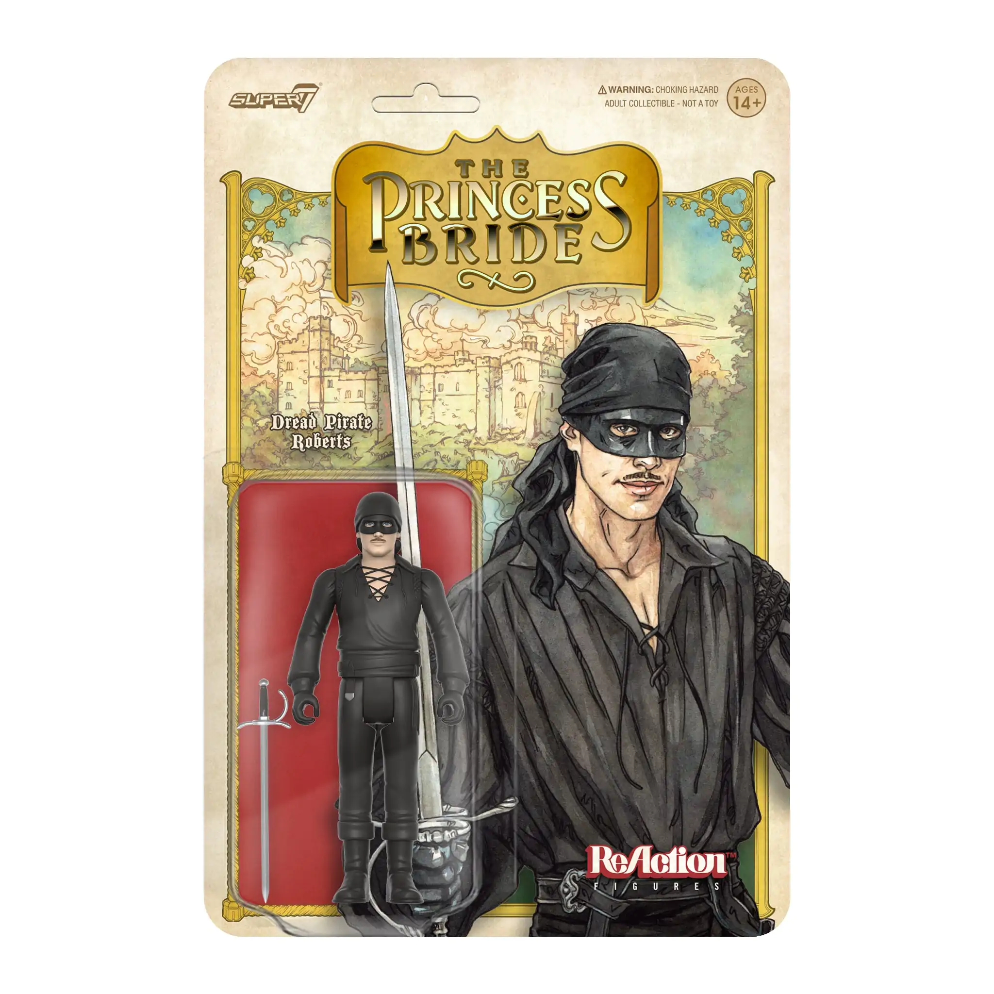 The Princess Bride  ReAction Action Figure Dread Pirate Roberts 10 cm product photo