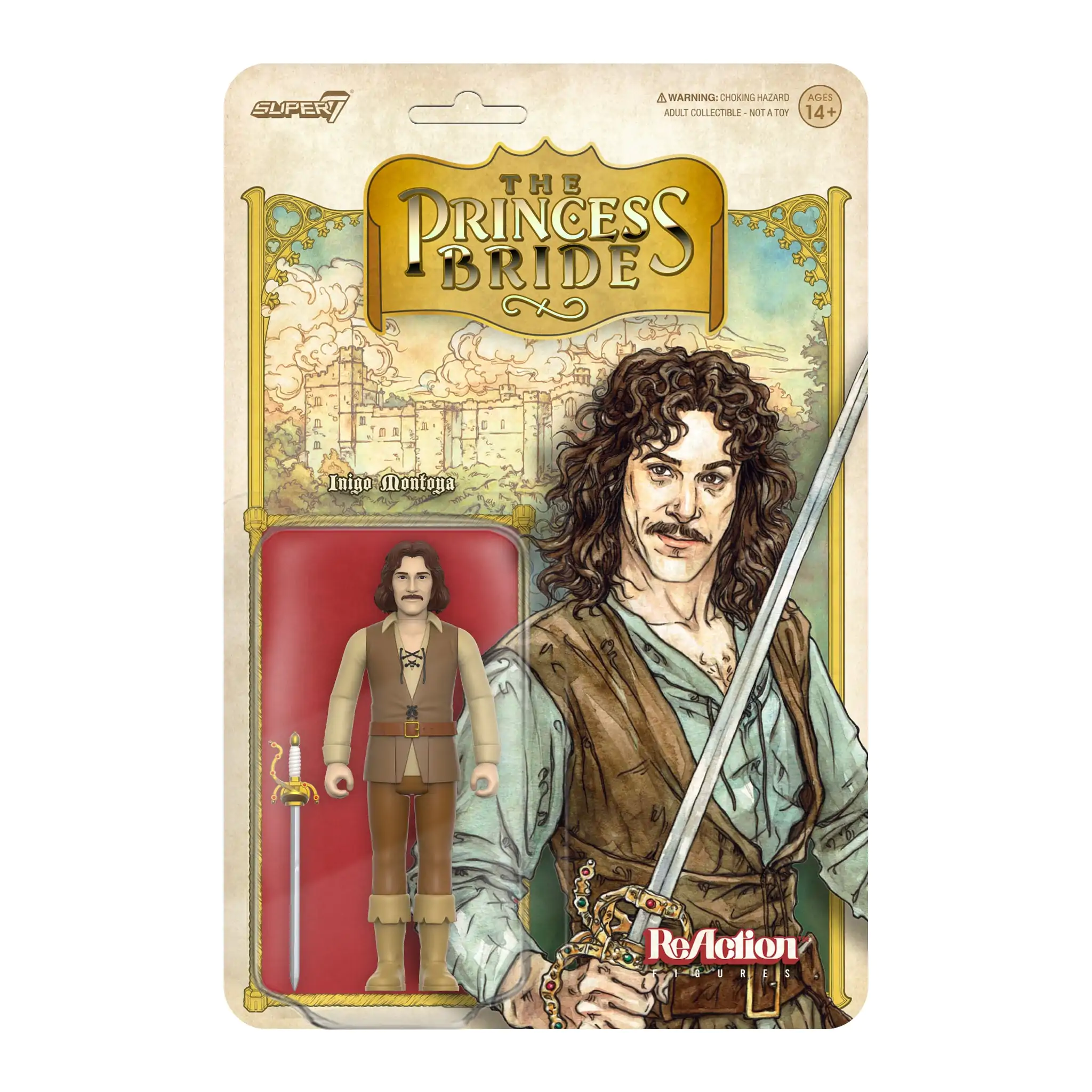 The Princess Bride  ReAction Action Figure Inigo Montoya 10 cm product photo