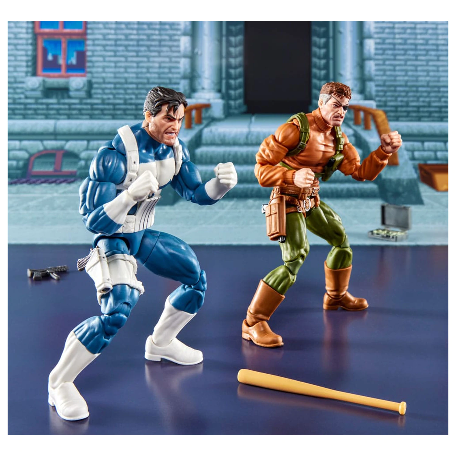 The Punisher Marvel Legends Gamerverse Action Figure 2-Pack Punisher & Nick Fury 15 cm product photo