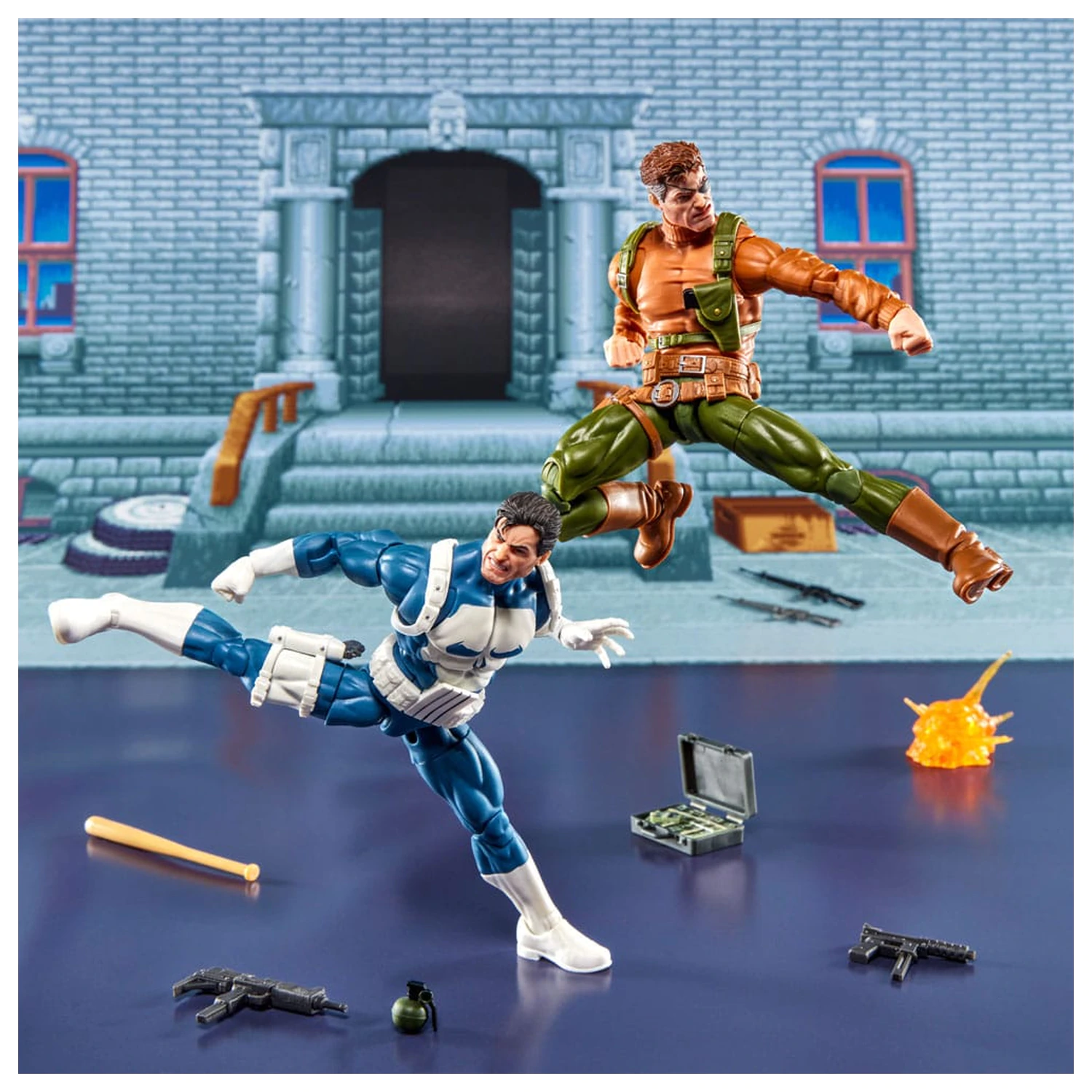 The Punisher Marvel Legends Gamerverse Action Figure 2-Pack Punisher & Nick Fury 15 cm product photo