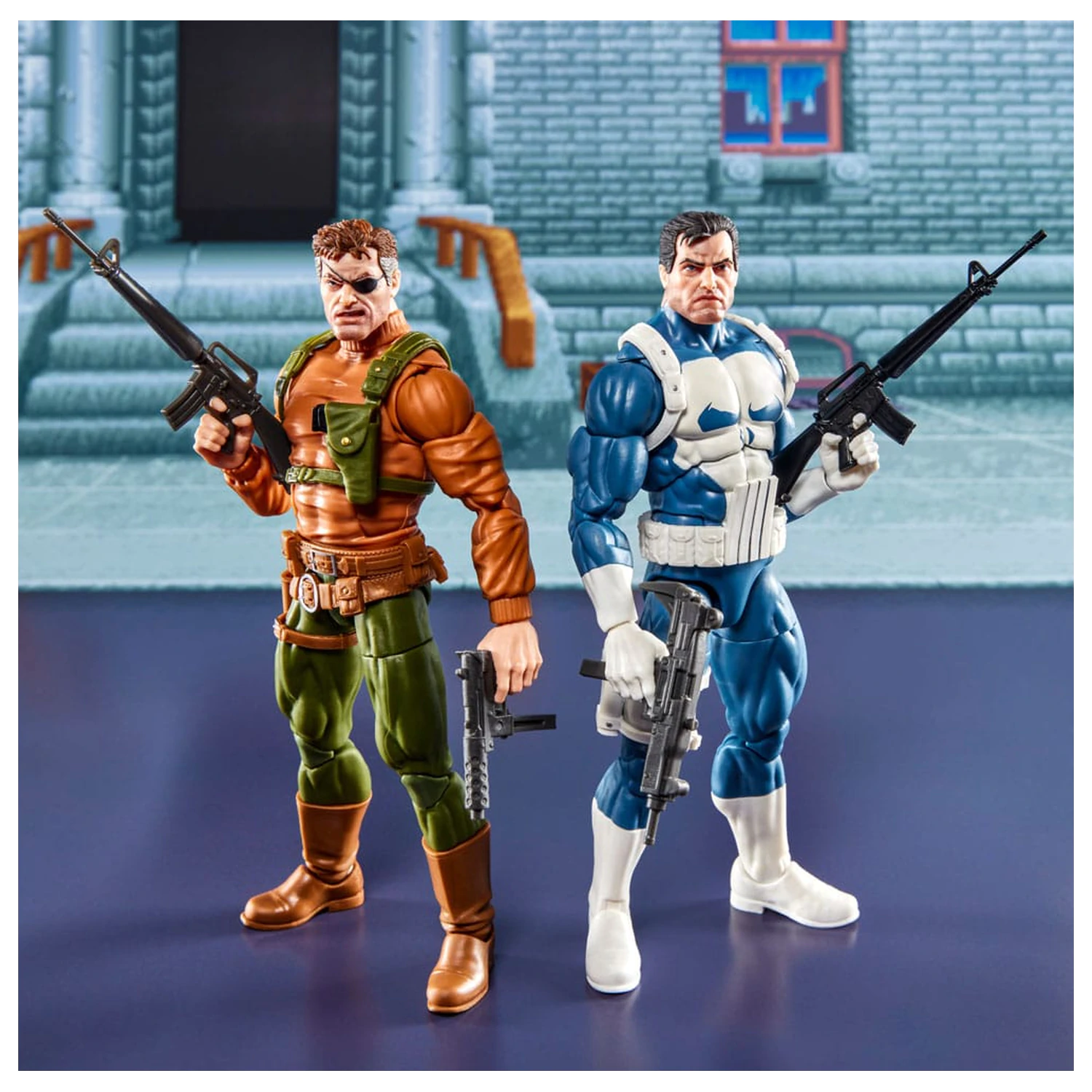 The Punisher Marvel Legends Gamerverse Action Figure 2-Pack Punisher & Nick Fury 15 cm product photo
