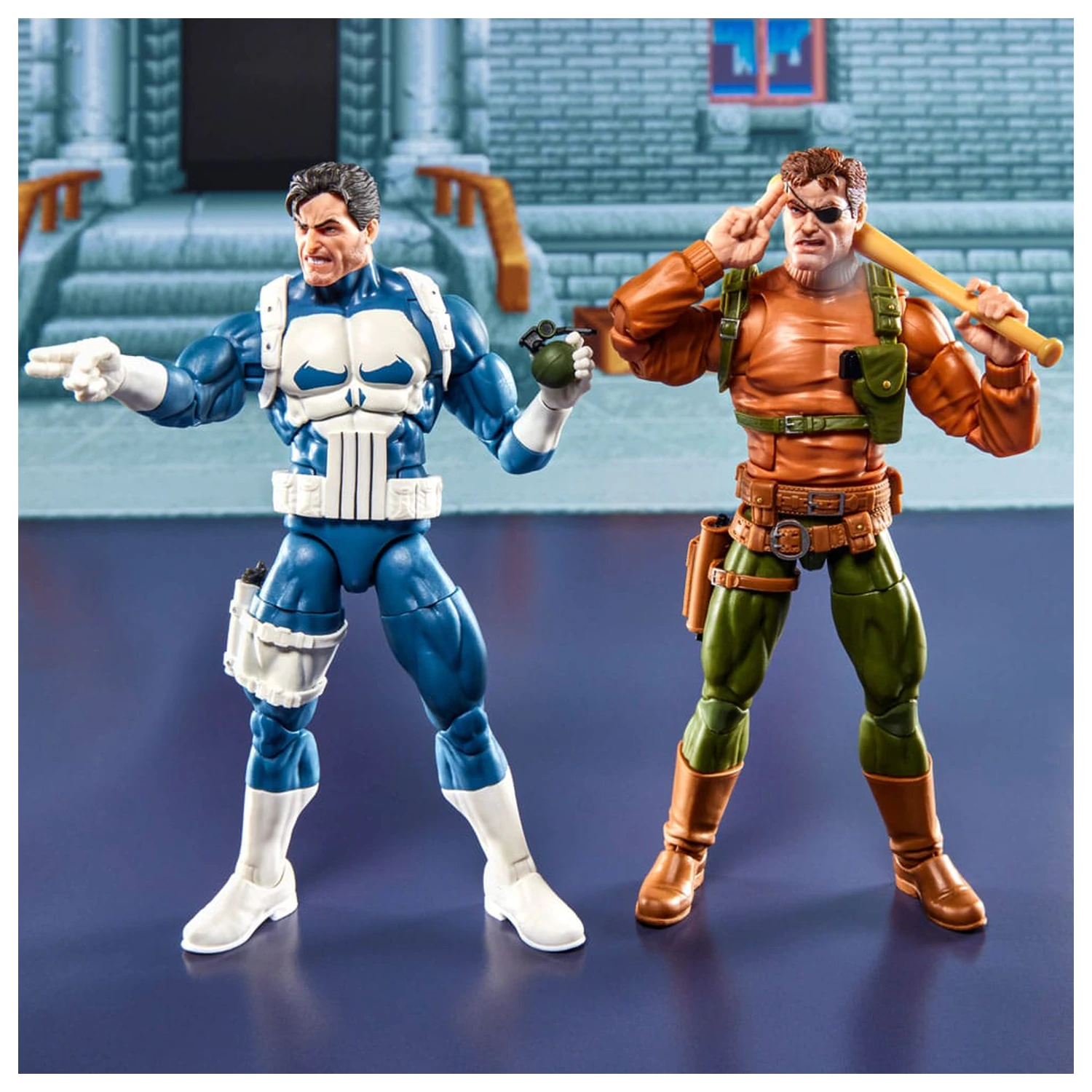 The Punisher Marvel Legends Gamerverse Action Figure 2-Pack Punisher & Nick Fury 15 cm product photo