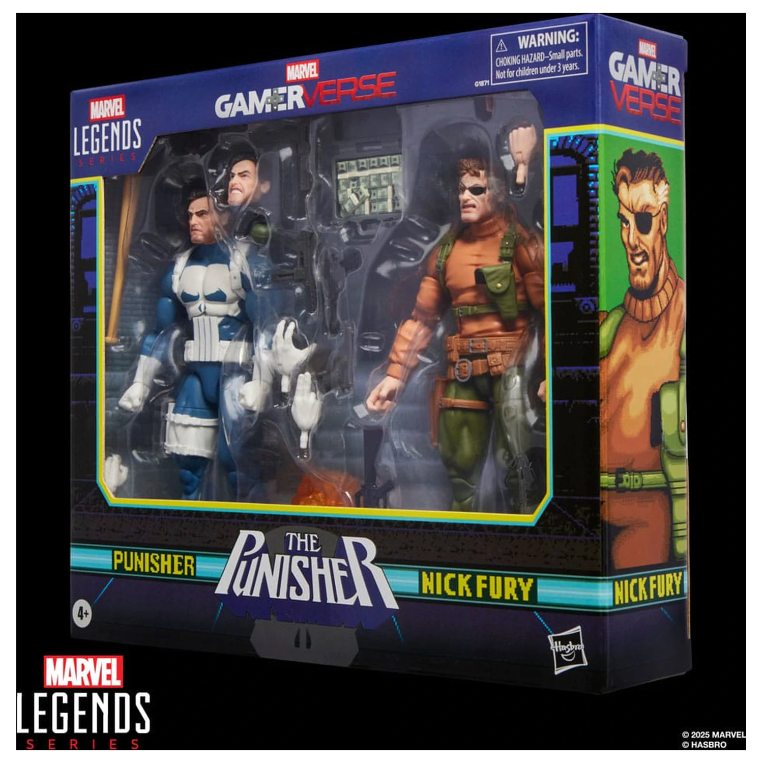 The Punisher Marvel Legends Gamerverse Action Figure 2-Pack Punisher & Nick Fury 15 cm product photo