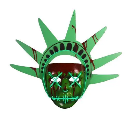 The Purge: Election Year Mask Lady Liberty (Light Up) product photo