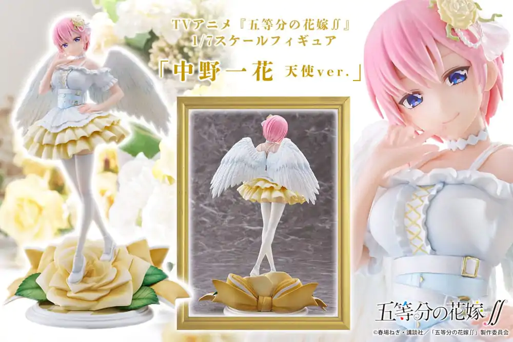 The Quintessential Quintuplets PVC Statue 1/7 Nakano Ichika Angel Ver. 25 cm product photo