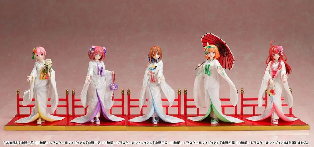 The Quintessential Quintuplets 2 PVC Statue 1/7 Ichika Nakano 2 - Shiromuku 22 cm termékfotó