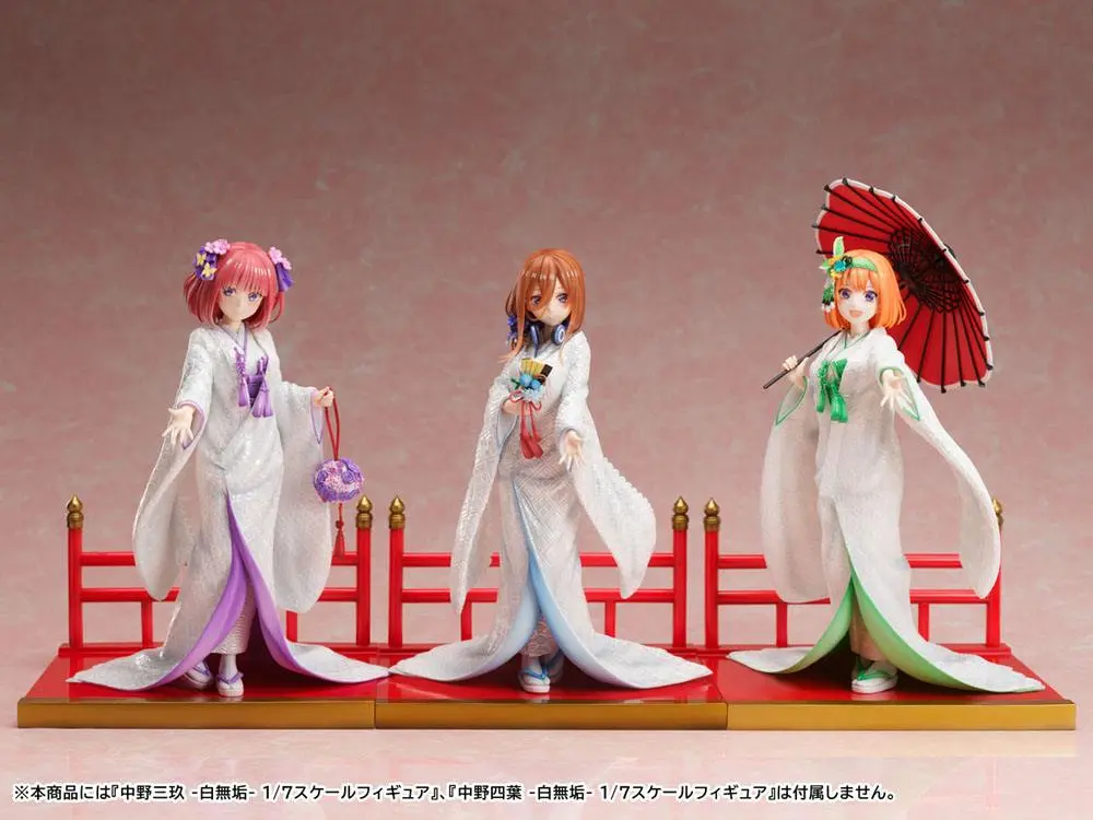 The Quintessential Quintuplets 2 PVC Statue 1/7 Nino Nakano Shiromuku 23 cm termékfotó