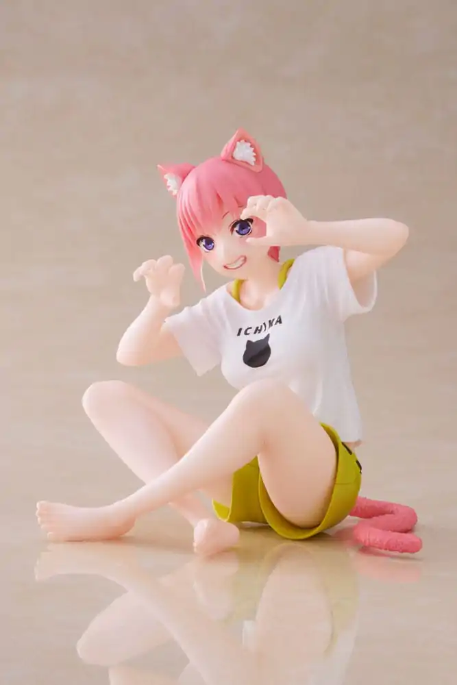 The Quintessential Quintuplets 2 PVC Statue Desktop Ichika Nakano Newley Written Cat Roomwear Ver. 13 cm product photo