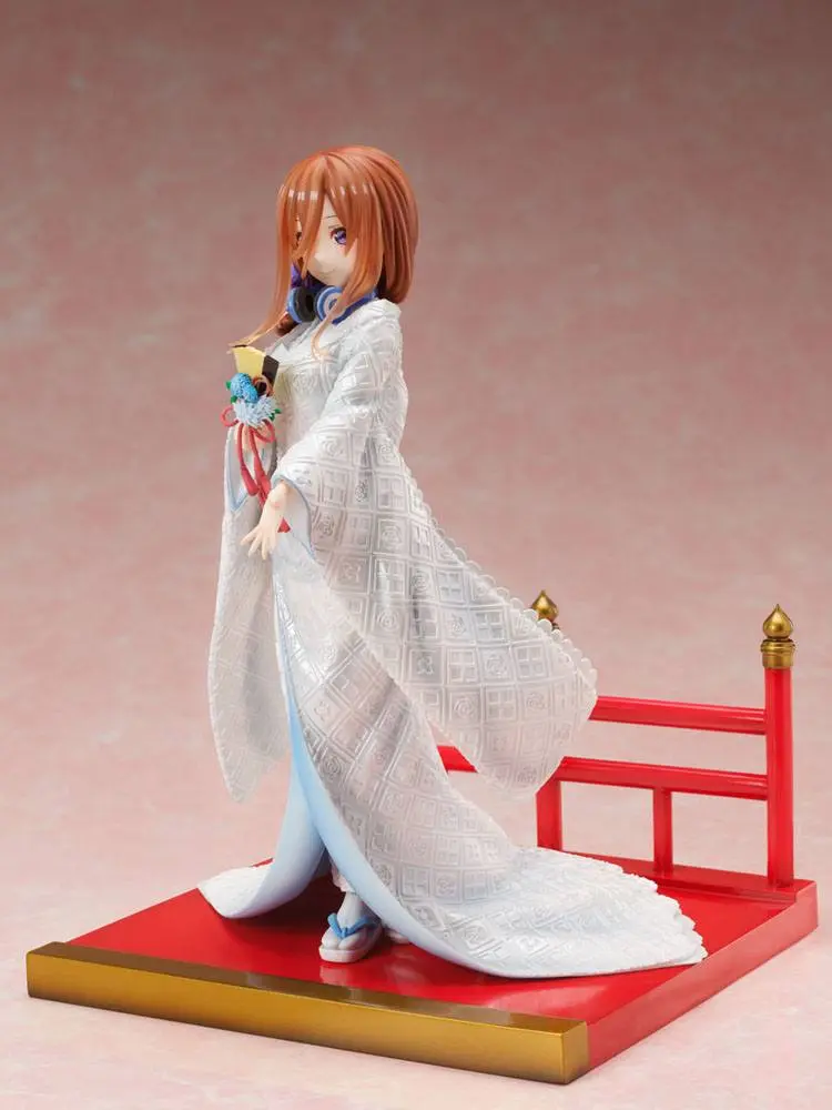 The Quintessential Quintuplets 2 PVC Statue 1/7 Miku Nakano Shiromuku 23 cm termékfotó