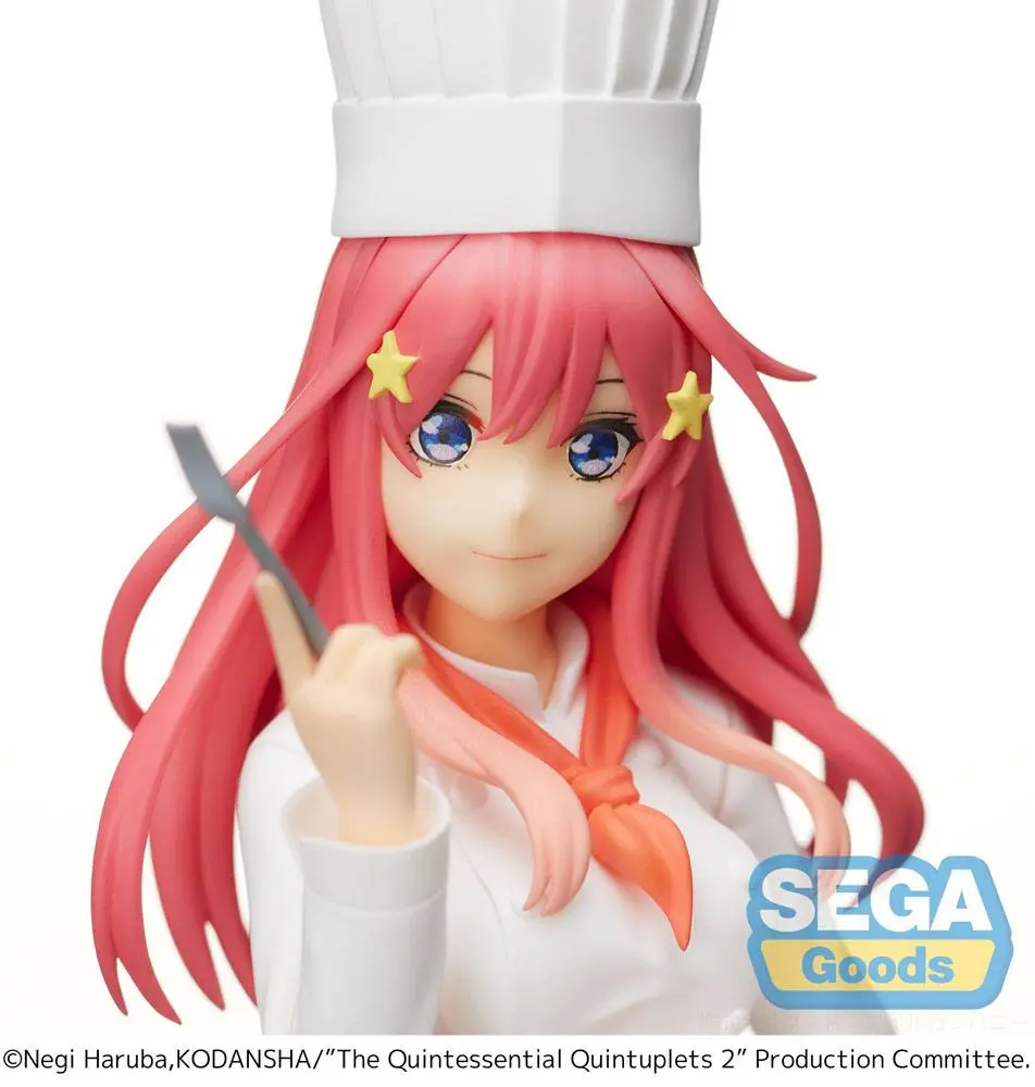 The Quintessential Quintuplets 2 SPM PVC Statue Itsuki Nakano Cook Ver. 23 cm product photo