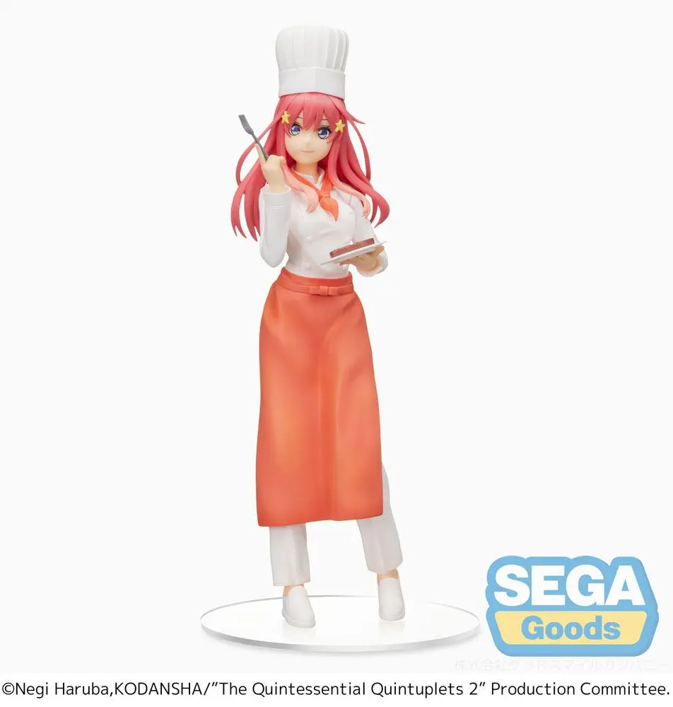 The Quintessential Quintuplets 2 SPM PVC Statue Itsuki Nakano Cook Ver. 23 cm product photo