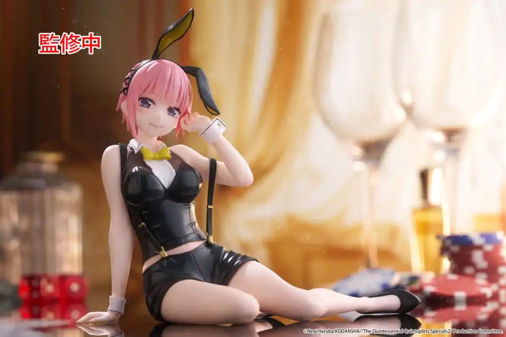The Quintessential Quintuplets 3 PVC Statue Desktop Cute Figure Ichika Nakano Bunny Ver. 13 cm product photo