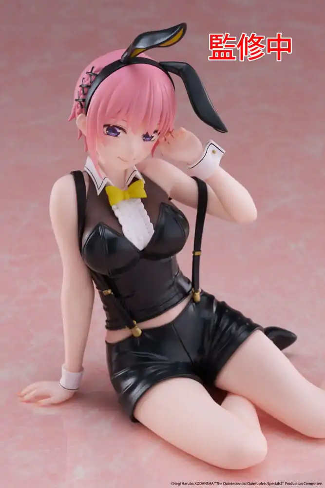 The Quintessential Quintuplets 3 PVC Statue Desktop Cute Figure Ichika Nakano Bunny Ver. 13 cm product photo