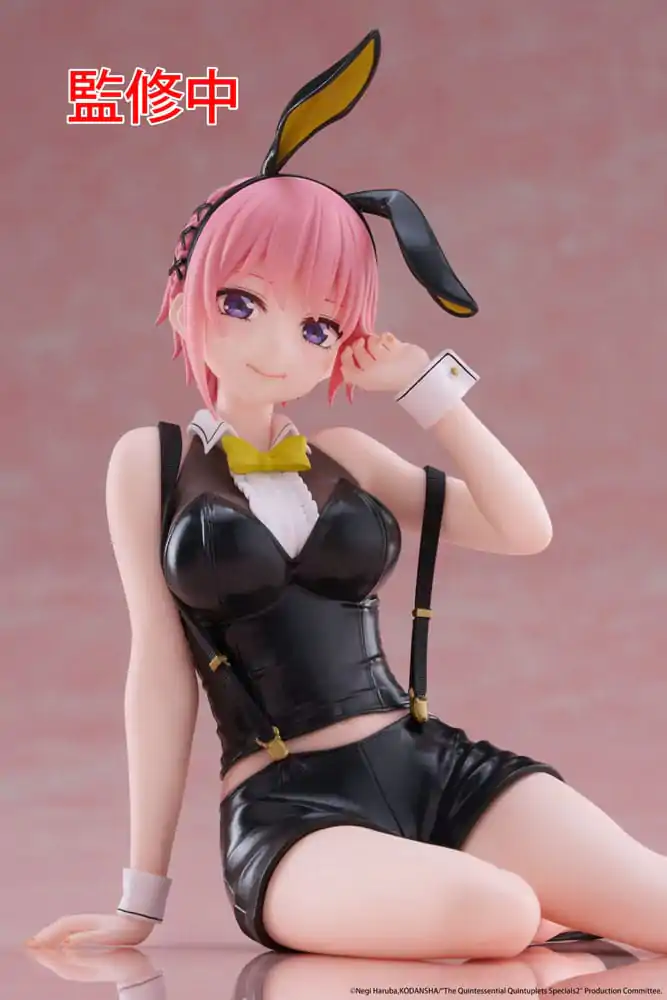 The Quintessential Quintuplets 3 PVC Statue Desktop Cute Figure Ichika Nakano Bunny Ver. 13 cm product photo