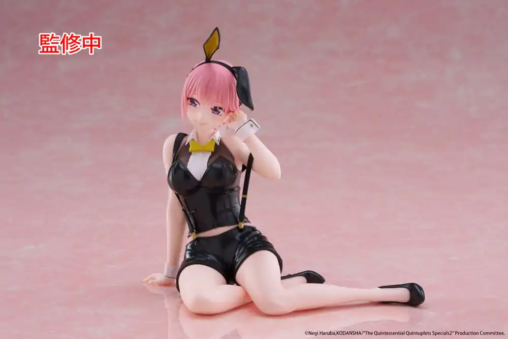 The Quintessential Quintuplets 3 PVC Statue Desktop Cute Figure Ichika Nakano Bunny Ver. 13 cm product photo