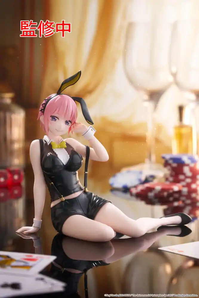 The Quintessential Quintuplets 3 PVC Statue Desktop Cute Figure Ichika Nakano Bunny Ver. 13 cm product photo