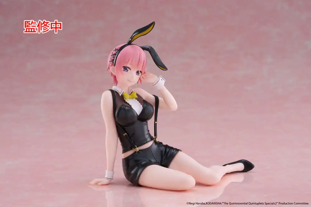 The Quintessential Quintuplets 3 PVC Statue Desktop Cute Figure Ichika Nakano Bunny Ver. 13 cm product photo