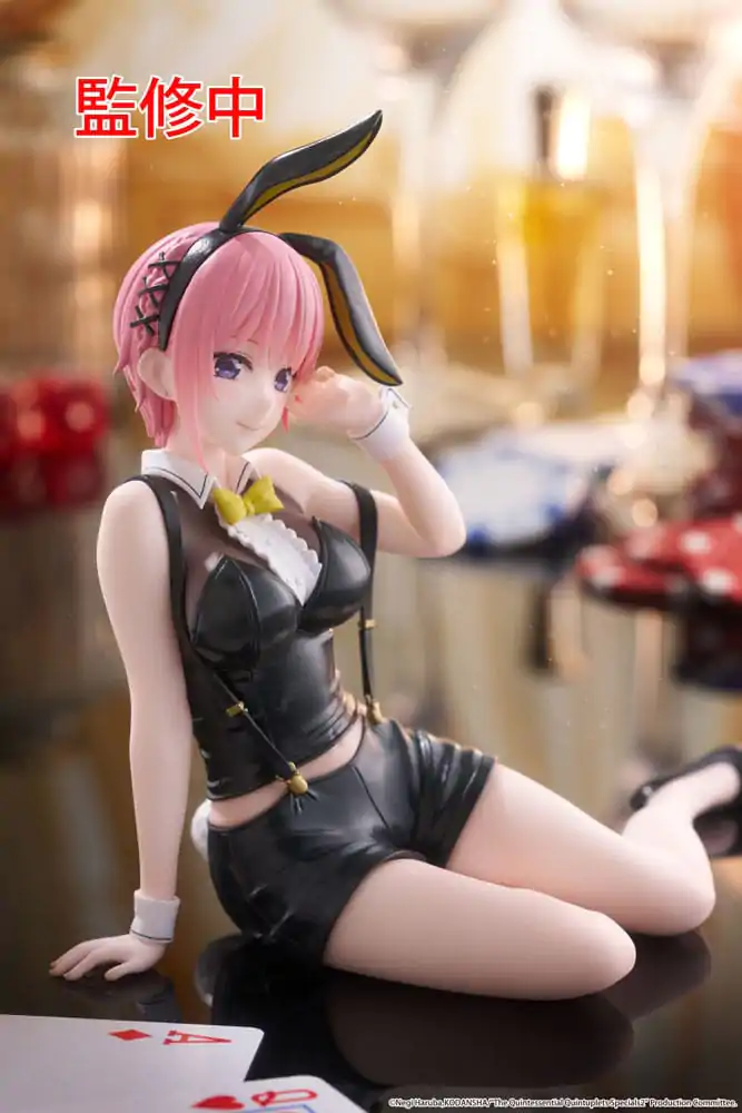 The Quintessential Quintuplets 3 PVC Statue Desktop Cute Figure Ichika Nakano Bunny Ver. 13 cm product photo