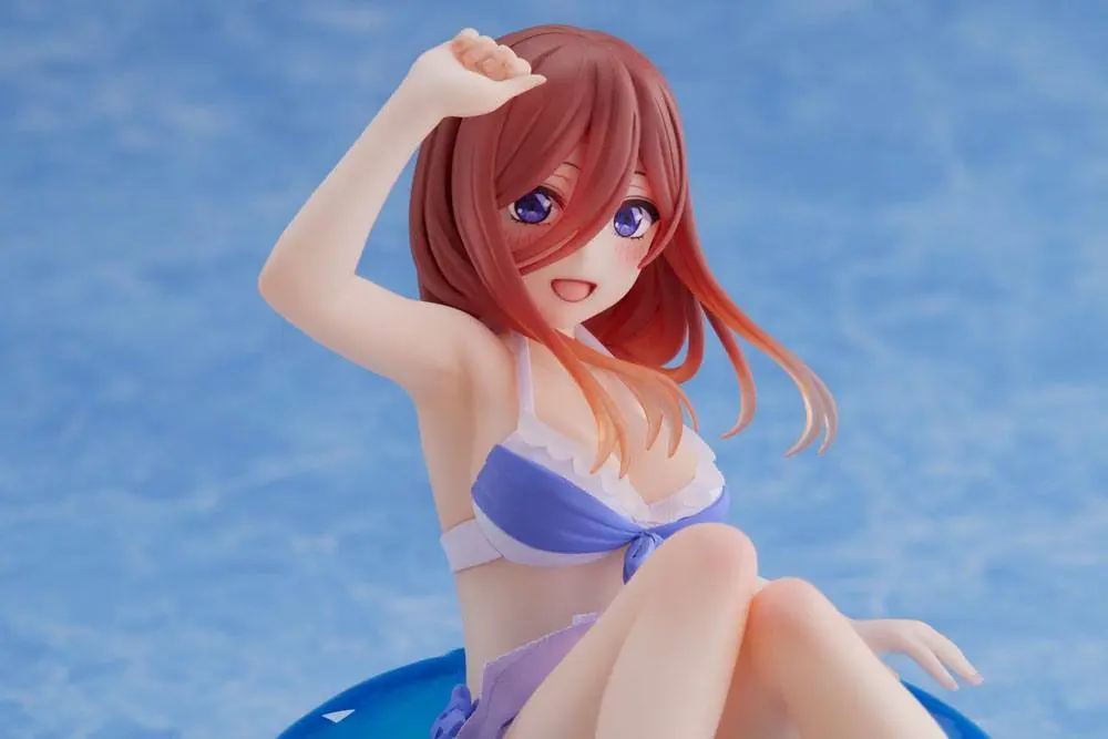 The Quintessential Quintuplets Aqua Float Girls PVC Statue Miku Nakano 20 cm product photo