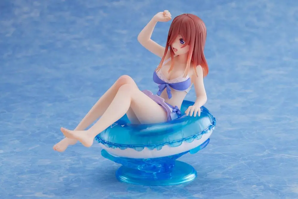 The Quintessential Quintuplets Aqua Float Girls PVC Statue Miku Nakano 20 cm product photo