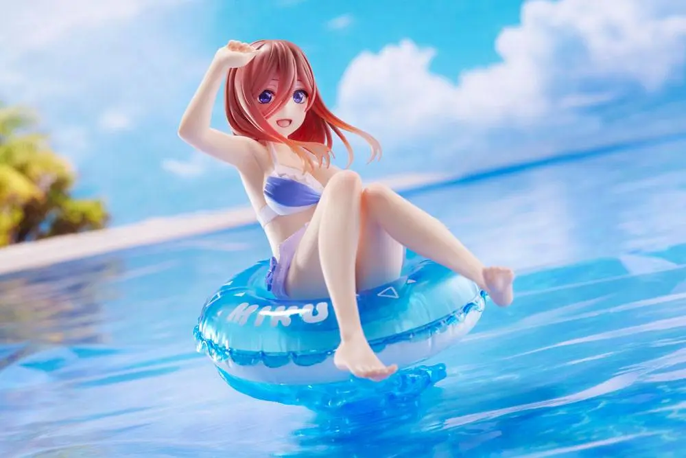 The Quintessential Quintuplets Aqua Float Girls PVC Statue Miku Nakano 20 cm product photo