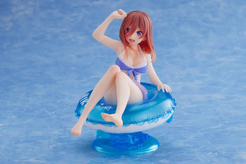 The Quintessential Quintuplets Aqua Float Girls PVC Statue Miku Nakano 20 cm product photo