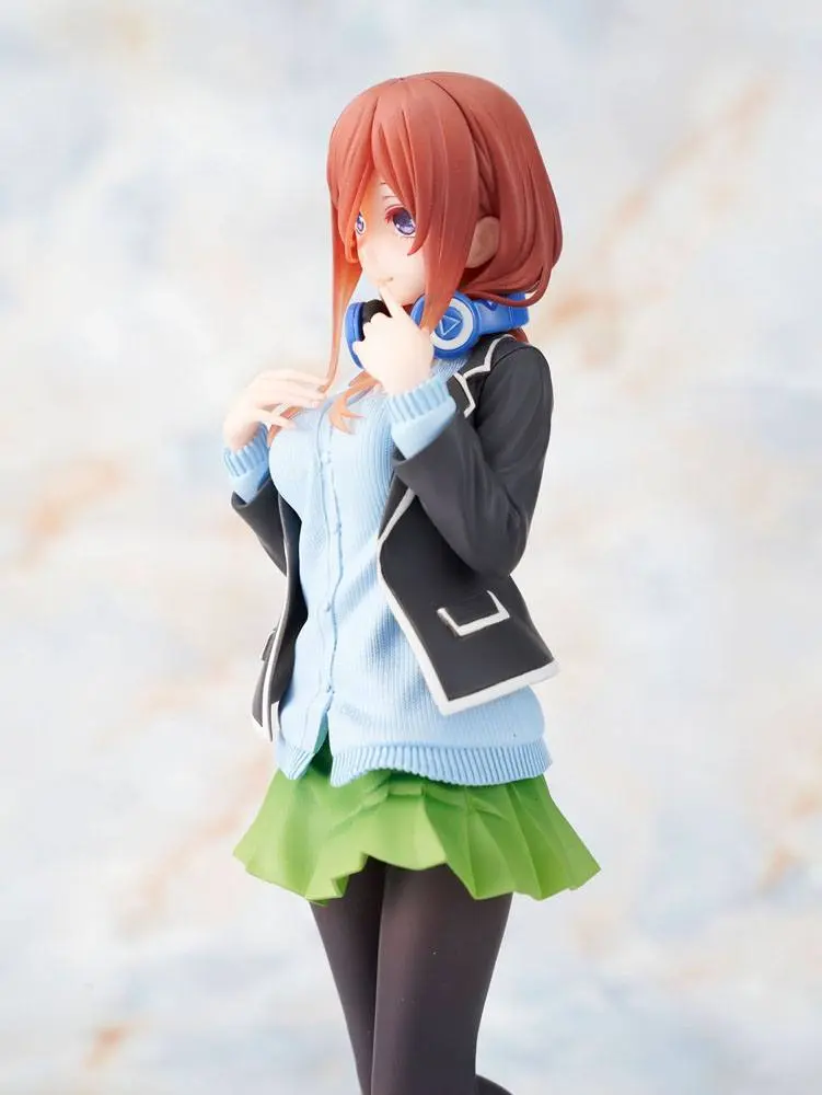 The Quintessential Quintuplets Coreful PVC Statue Nakano Miku Uniform Ver. 20 cm product photo