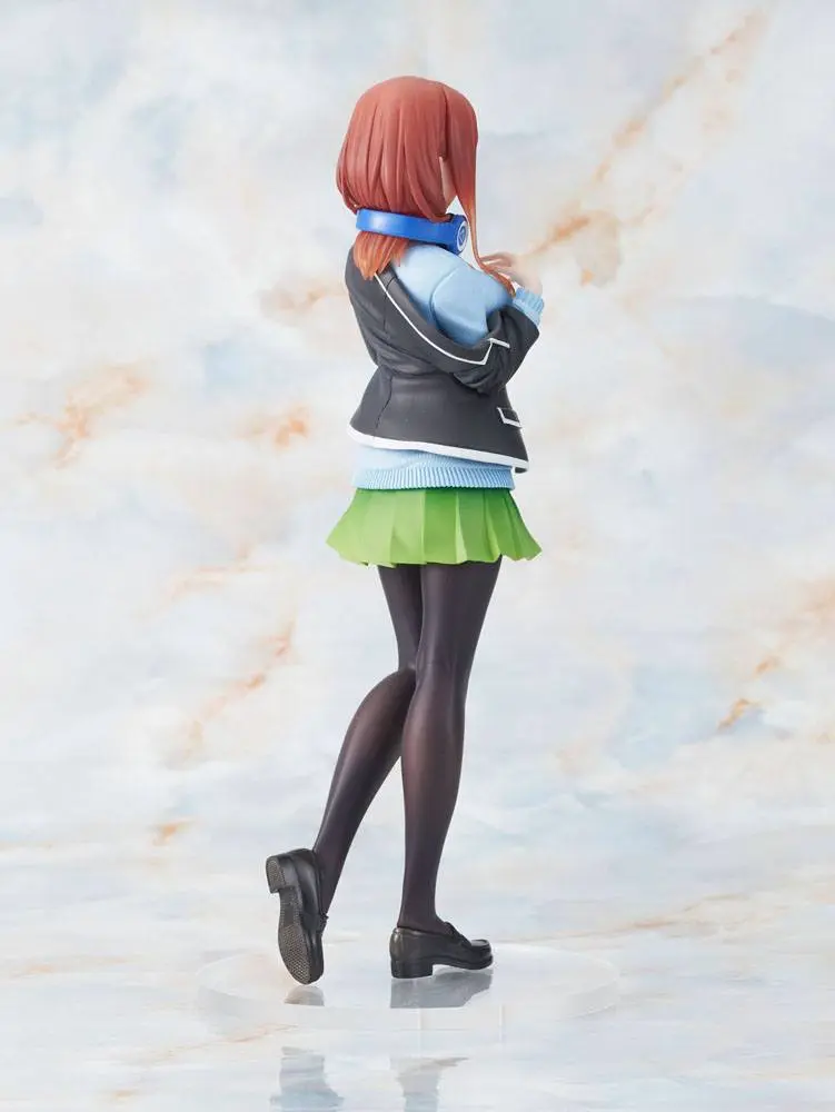 The Quintessential Quintuplets Coreful PVC Statue Nakano Miku Uniform Ver. 20 cm product photo