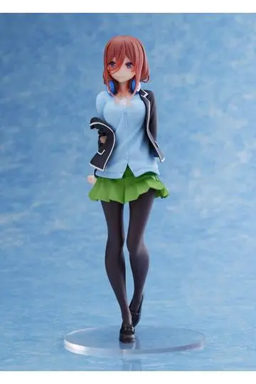 The Quintessential Quintuplets Coreful PVC Statue Nakano Miku Uniform Ver. Renewal 20 cm product photo