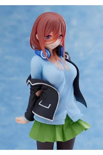 The Quintessential Quintuplets Coreful PVC Statue Nakano Miku Uniform Ver. Renewal 20 cm product photo