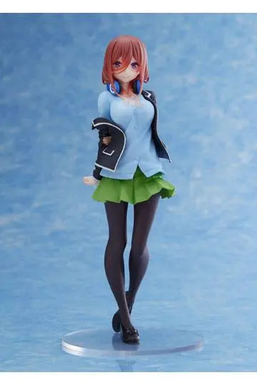 The Quintessential Quintuplets Coreful PVC Statue Nakano Miku Uniform Ver. Renewal 20 cm product photo