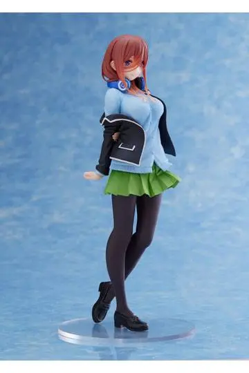 The Quintessential Quintuplets Coreful PVC Statue Nakano Miku Uniform Ver. Renewal 20 cm product photo