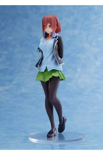 The Quintessential Quintuplets Coreful PVC Statue Nakano Miku Uniform Ver. Renewal 20 cm product photo