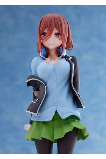 The Quintessential Quintuplets Coreful PVC Statue Nakano Miku Uniform Ver. Renewal 20 cm product photo