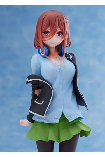 The Quintessential Quintuplets Coreful PVC Statue Nakano Miku Uniform Ver. Renewal 20 cm product photo