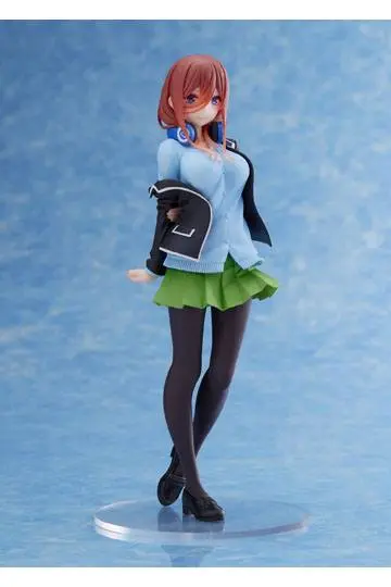 The Quintessential Quintuplets Coreful PVC Statue Nakano Miku Uniform Ver. Renewal 20 cm product photo