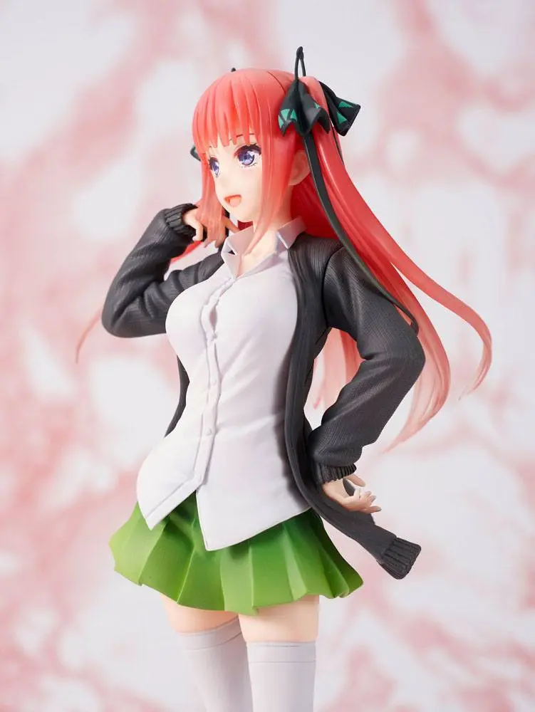 The Quintessential Quintuplets Coreful PVC Statue Nakano Nino Uniform Ver. 20 cm product photo
