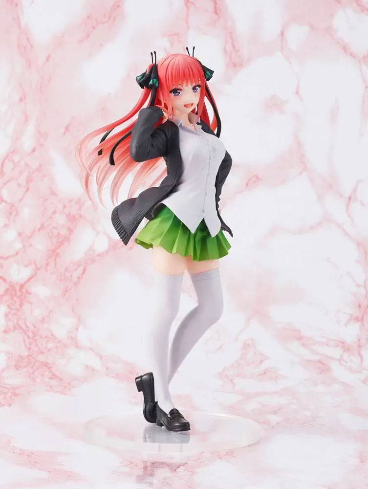 The Quintessential Quintuplets Coreful PVC Statue Nakano Nino Uniform Ver. 20 cm product photo