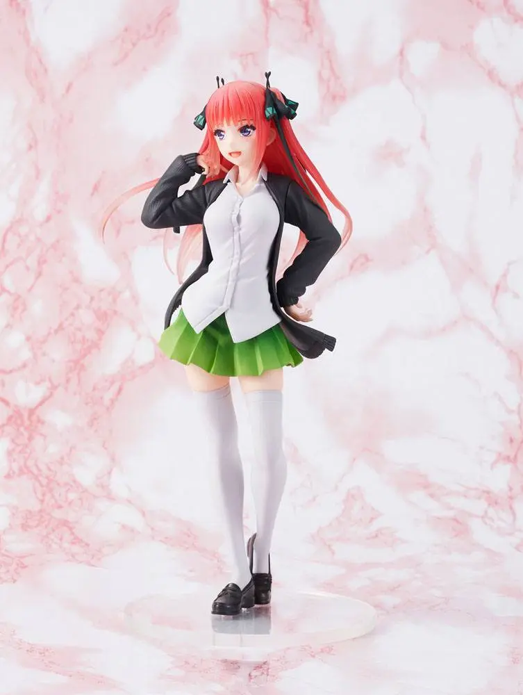 The Quintessential Quintuplets Coreful PVC Statue Nakano Nino Uniform Ver. 20 cm product photo