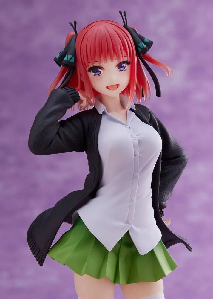The Quintessential Quintuplets Coreful PVC Statue Nakano Nino Uniform Ver. Renewal 20 cm product photo