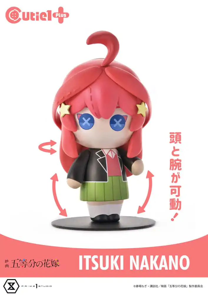 The Quintessential Quintuplets Cutie1 PVC Figure Itsuki Nakano 9 cm product photo