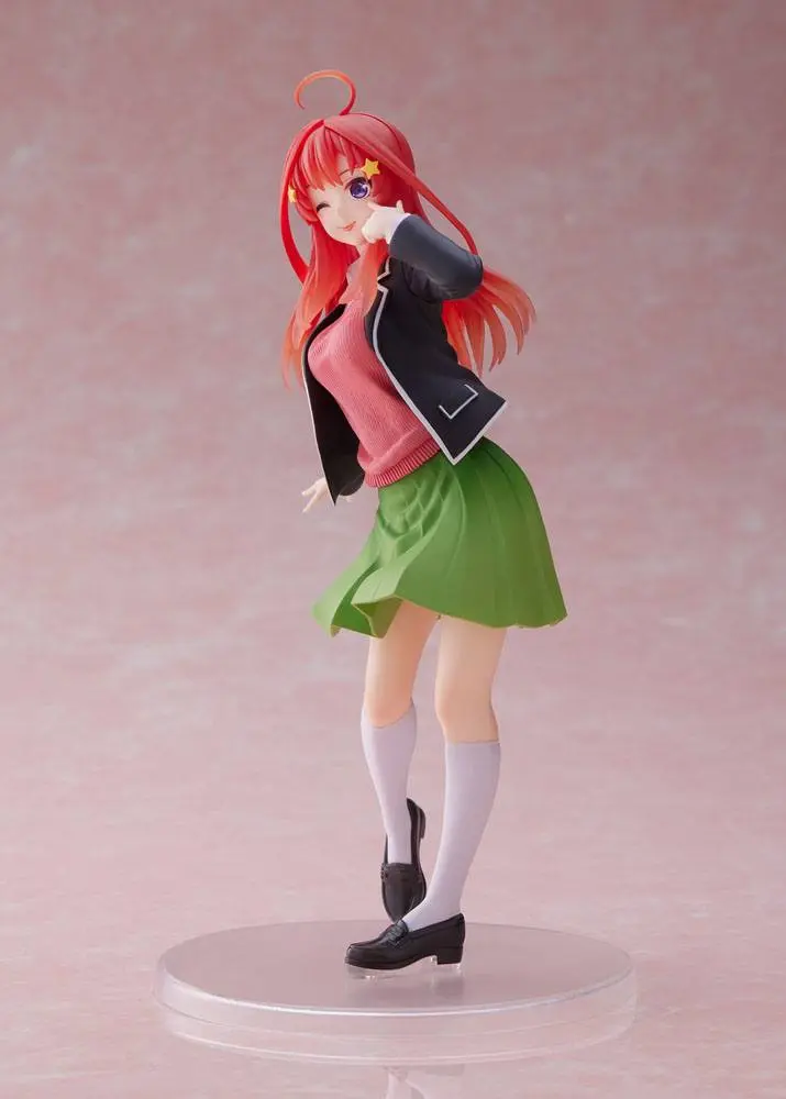 The Quintessential Quintuplets PVC Figure Itsuki Nakano Uniform Ver. Renewal Edition 18 cm product photo