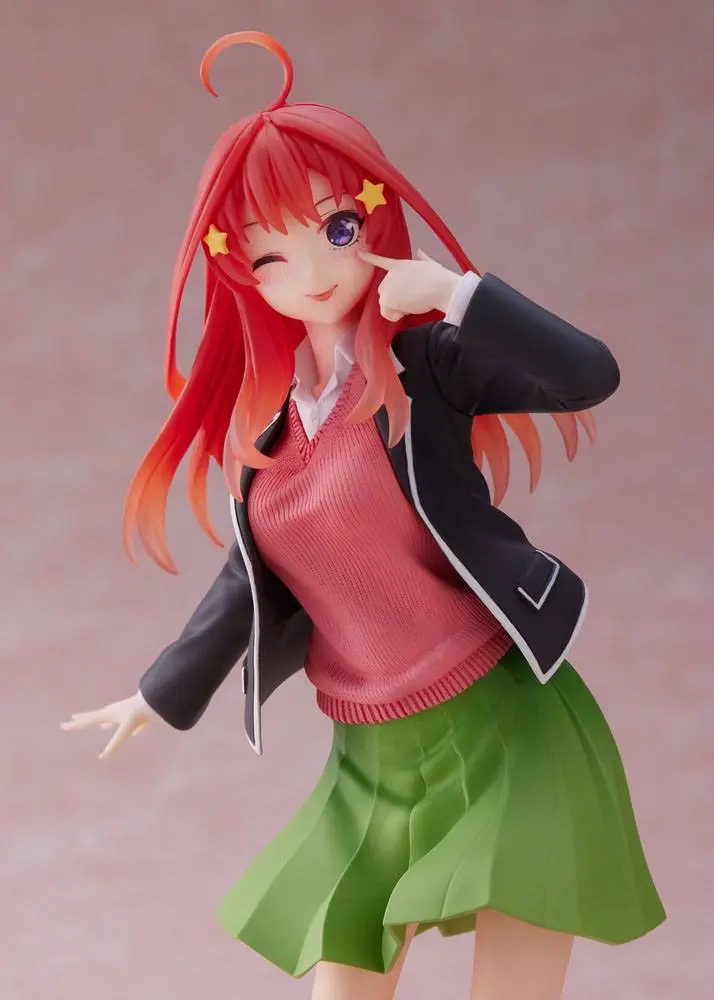 The Quintessential Quintuplets PVC Figure Itsuki Nakano Uniform Ver. Renewal Edition 18 cm product photo